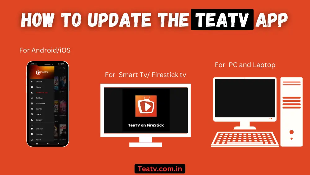 how to update teatv app