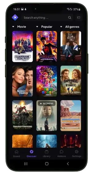 stremio movies app