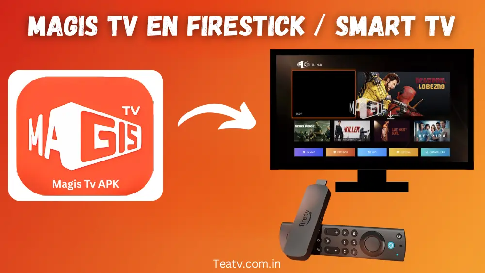 Magis tv en Firestick magis tv for Smart TV