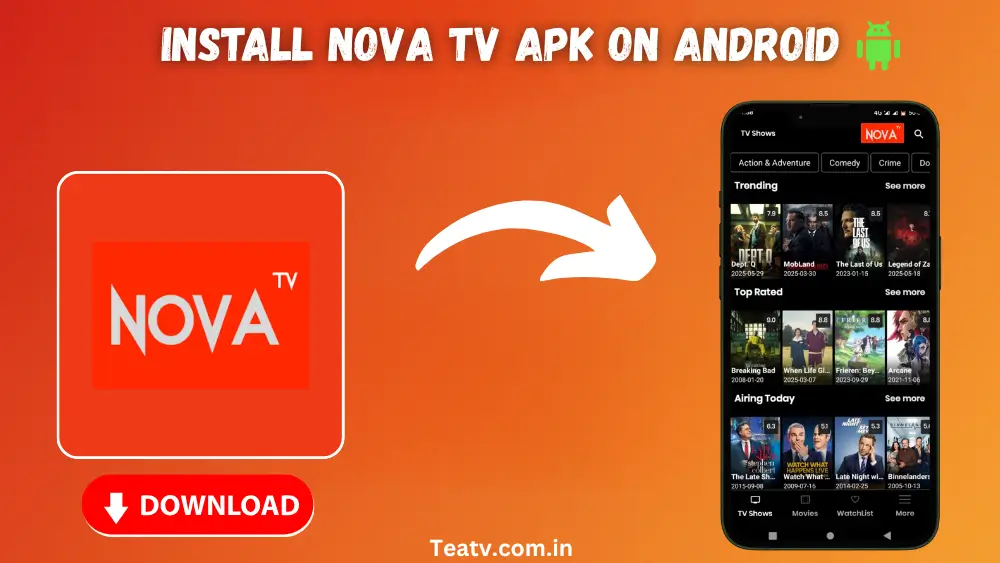 How to Install Nova TV APK on Android