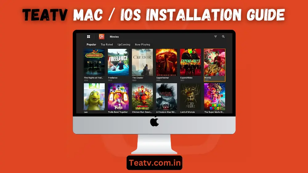 install teatv app on iOS mac