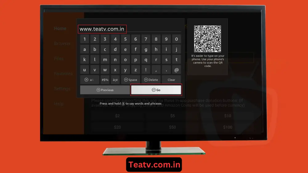 download teatv app on firestick