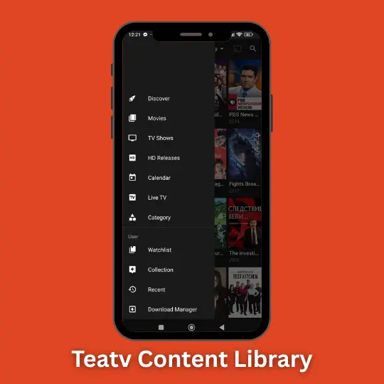 teatv app content library